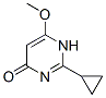 4(1H)-pyrimidinone, 2-cyclopropyl-6-methoxy-(9ci)Structure,70058-41-2Structure 4(1H)-pyrimidinone, 2-cyclopropyl-6-methoxy-(9ci) Structure,70058-41-2Structure