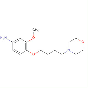 3-Methoxy-4-(4-morpholin-4-yl-butoxy)-phenylamineStructure,700804-34-8Structure 3-Methoxy-4-(4-morpholin-4-yl-butoxy)-phenylamine Structure,700804-34-8Structure