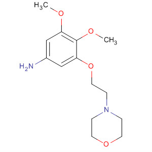 3,4-Dimethoxy-5-(2-morpholin-4-yl-ethoxy)-phenylamineStructure,700804-38-2Structure 3,4-Dimethoxy-5-(2-morpholin-4-yl-ethoxy)-phenylamine Structure,700804-38-2Structure