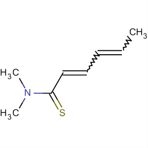 2,4-Hexadienethioamide, n,n-dimethyl-Structure,70367-71-4Structure 2,4-Hexadienethioamide, n,n-dimethyl- Structure,70367-71-4Structure