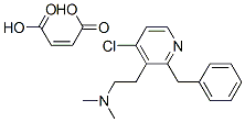 N,N-二甲基-γ-(4-氯苯基)-2-吡啶丙胺順丁烯二酸鹽結(jié)構(gòu)式_7054-11-7結(jié)構(gòu)式