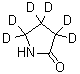 2-吡咯烷酮-D6結(jié)構(gòu)式_70607-84-0結(jié)構(gòu)式