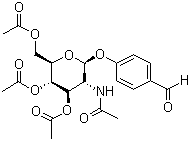 4-甲?；交?2-乙酰氨基-3,4,6-三-o-乙?；?2-脫氧-beta-d-吡喃葡萄糖苷結(jié)構(gòu)式_70622-68-3結(jié)構(gòu)式