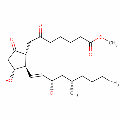 奧洛前列素結構式_70667-26-4結構式