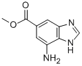 1H-benzimidazole-5-carboxylicacid,7-amino-,methylester Structure,706823-07-6Structure