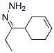 1-Propanone, 1-(3-cyclohexen-1-yl)-, hydrazoneStructure,7105-57-9Structure 1-Propanone, 1-(3-cyclohexen-1-yl)-, hydrazone Structure,7105-57-9Structure