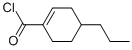 1-Cyclohexene-1-carbonyl chloride, 4-propyl- (9ci)Structure,71378-70-6Structure 1-Cyclohexene-1-carbonyl chloride, 4-propyl- (9ci) Structure,71378-70-6Structure