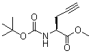 N-boc-propargylglycine methyl esterStructure,71460-02-1Structure N-boc-propargylglycine methyl ester Structure,71460-02-1Structure