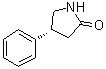 (R)-4-苯基吡咯烷-2-酮結(jié)構(gòu)式_71657-88-0結(jié)構(gòu)式