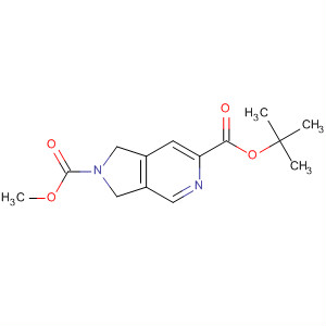 2-(叔丁氧基羰基)-1,3-二氫-2H-吡咯并[3,4-c]吡啶-6-羧酸甲酯結構式_720720-29-6結構式