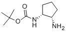 (1R,2S)-2-氨基-1-(N-Boc-氨基)環(huán)戊烷結構式_721395-15-9結構式