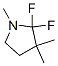 Pyrrolidine, 2,2-difluoro-1,3,3-trimethyl- (9ci)Structure,721451-49-6Structure Pyrrolidine, 2,2-difluoro-1,3,3-trimethyl- (9ci) Structure,721451-49-6Structure