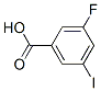 3-氟-5-碘代苯甲酸結(jié)構(gòu)式_723294-74-4結(jié)構(gòu)式
