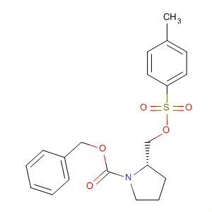 (S)-2-(甲苯-4-磺酰氧基甲基)-吡咯烷-1-羧酸芐酯結(jié)構(gòu)式_72500-24-4結(jié)構(gòu)式
