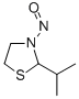 Thiazolidine, 2-(1-methylethyl)-3-nitroso- (9ci)Structure,72505-65-8Structure Thiazolidine, 2-(1-methylethyl)-3-nitroso- (9ci) Structure,72505-65-8Structure