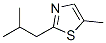 Thiazole, 5-methyl-2-(2-methylpropyl)-Structure,72611-71-3Structure Thiazole, 5-methyl-2-(2-methylpropyl)- Structure,72611-71-3Structure