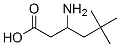 3-Amino-5,5-dimethyl-hexanoic acidStructure,727971-57-5Structure 3-Amino-5,5-dimethyl-hexanoic acid Structure,727971-57-5Structure