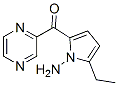 Methanone, (1-amino-5-ethyl-1h-pyrrol-2-yl)pyrazinyl-(9ci)Structure,728008-79-5Structure Methanone, (1-amino-5-ethyl-1h-pyrrol-2-yl)pyrazinyl-(9ci) Structure,728008-79-5Structure