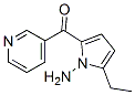 Methanone, (1-amino-5-ethyl-1h-pyrrol-2-yl)-3-pyridinyl-(9ci)Structure,728008-80-8Structure Methanone, (1-amino-5-ethyl-1h-pyrrol-2-yl)-3-pyridinyl-(9ci) Structure,728008-80-8Structure
