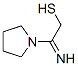 Pyrrolidine, 1-(1-imino-2-mercaptoethyl)- (9ci)Structure,732204-35-2Structure Pyrrolidine, 1-(1-imino-2-mercaptoethyl)- (9ci) Structure,732204-35-2Structure