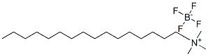 Hexadecyltrimethylammonium tetrafluoroborateStructure,73257-08-6Structure Hexadecyltrimethylammonium tetrafluoroborate Structure,73257-08-6Structure