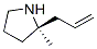 Pyrrolidine, 2-methyl-2-(2-propenyl)-, (r)- (9ci)Structure,733713-07-0Structure Pyrrolidine, 2-methyl-2-(2-propenyl)-, (r)- (9ci) Structure,733713-07-0Structure