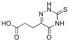3-(5-氧代-3-硫氧基-2,3,4,5-四氫-[1,2,4]噻嗪-6-基)-丙酸結(jié)構(gòu)式_7338-78-5結(jié)構(gòu)式