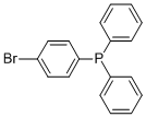 (4-Bromophenyl)diphenylphosphineStructure,734-59-8Structure (4-Bromophenyl)diphenylphosphine Structure,734-59-8Structure