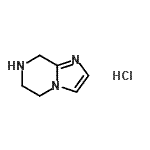 5,6,7,8-Tetrahydroimidazo[1,2-a]pyrazine hydrochloride Structure,735266-95-2Structure
