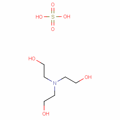 硫酸TEA鹽結構式_7376-31-0結構式