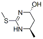 反式-(9ci)-1,4,5,6-四氫-6-甲基-2-(甲基硫代)-4-羥基嘧啶結(jié)構式_738541-67-8結(jié)構式