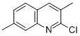 2-Chloro-3,7-dimethylquinolineStructure,73863-46-4Structure 2-Chloro-3,7-dimethylquinoline Structure,73863-46-4Structure
