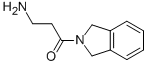 3-Amino-1-(1,3-dihydroisoindol-2-yl)propan-1-oneStructure,739365-60-7Structure 3-Amino-1-(1,3-dihydroisoindol-2-yl)propan-1-one Structure,739365-60-7Structure