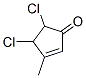 2-Cyclopenten-1-one, 4,5-dichloro-3-methyl-Structure,7411-37-2Structure 2-Cyclopenten-1-one, 4,5-dichloro-3-methyl- Structure,7411-37-2Structure