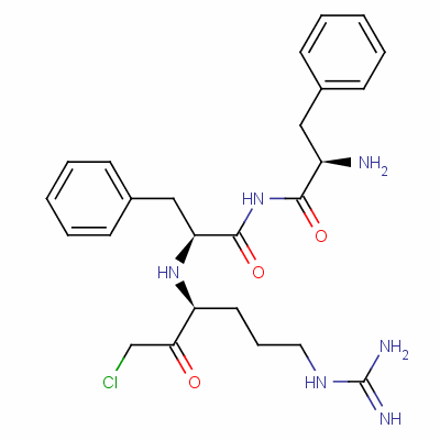 D-phe-phe-arg-chloromethylketoneStructure,74392-49-7Structure D-phe-phe-arg-chloromethylketone Structure,74392-49-7Structure