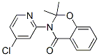 4H-1,3-benzoxazin-4-one, 3-(4-chloro-2-pyridinyl)-2,3-dihydro-2,2-dimethyl-Structure,74405-00-8Structure 4H-1,3-benzoxazin-4-one, 3-(4-chloro-2-pyridinyl)-2,3-dihydro-2,2-dimethyl- Structure,74405-00-8Structure