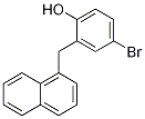 4-Bromo-2-(naphthalen-1-ylmethyl)phenolStructure,746645-71-6Structure 4-Bromo-2-(naphthalen-1-ylmethyl)phenol Structure,746645-71-6Structure