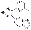 6-(3-(6-甲基吡啶-2-基)-1H-吡唑-4-基)-[1,2,4]噻唑并[1,5-a]吡啶結構式_746667-09-4結構式