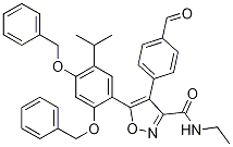 5-[2,4-雙(芐氧基)-5-異丙基苯基]-n-乙基-4-(4-甲?；交?異噁唑-3-羧酰胺結(jié)構(gòu)式_747414-23-9結(jié)構(gòu)式