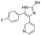 5-(4-氟苯基)-4-吡啶-3-基-1H-咪唑-2-硫醇結(jié)構(gòu)式_74767-75-2結(jié)構(gòu)式
