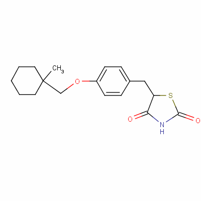 環(huán)格列酮結(jié)構(gòu)式_74772-77-3結(jié)構(gòu)式