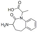 1H-1-benzazepine-1-acetic acid, 3-amino-2,3,4,5-tetrahydro--alpha--methyl-2-oxo-Structure,748087-72-1Structure 1H-1-benzazepine-1-acetic acid, 3-amino-2,3,4,5-tetrahydro--alpha--methyl-2-oxo- Structure,748087-72-1Structure