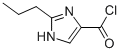 1H-imidazole-4-carbonyl chloride, 2-propyl- (9ci) Structure,749192-75-4Structure