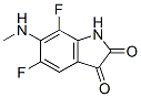 (9ci)-5,7-二氟-6-(甲基氨基)-1H-吲哚-2,3-二酮結構式_749240-87-7結構式