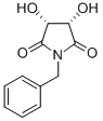 (3R,4s)-1-芐基-3,4-二羥基-2,5-吡咯烷二酮結(jié)構(gòu)式_75112-74-2結(jié)構(gòu)式