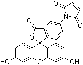熒光素5-馬來酰亞胺結(jié)構(gòu)式_75350-46-8結(jié)構(gòu)式
