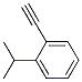 1-乙炔-2-(1-甲基乙基)苯結(jié)構(gòu)式_75659-50-6結(jié)構(gòu)式