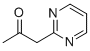 1-(2-嘧啶)-2-丙酮結(jié)構(gòu)式_75782-22-8結(jié)構(gòu)式