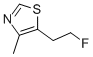 Thiazole, 5-(2-fluoroethyl)-4-methyl-Structure,75848-79-2Structure Thiazole, 5-(2-fluoroethyl)-4-methyl- Structure,75848-79-2Structure