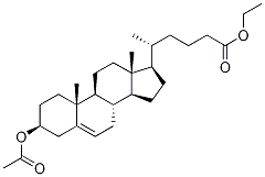 (3Beta)-3-(acetyloxy)-chol-5-ene-24-carboxylic acid ethyl esterStructure,75861-02-8Structure (3Beta)-3-(acetyloxy)-chol-5-ene-24-carboxylic acid ethyl ester Structure,75861-02-8Structure